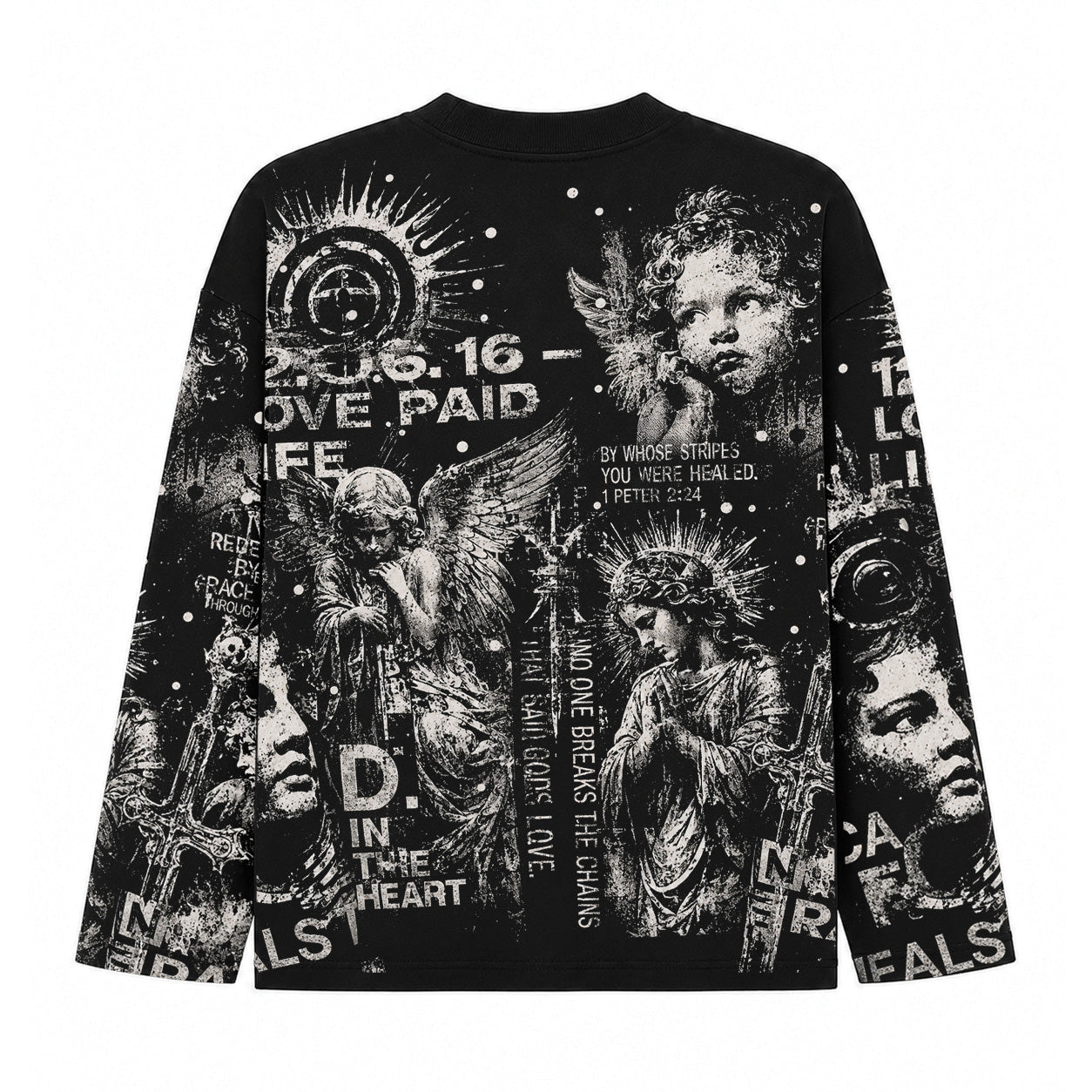 Vintage Angel Faith Graphic Long Sleeve
