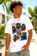 Vintage Hip Hop Graphic Streetwear T-Shirt
