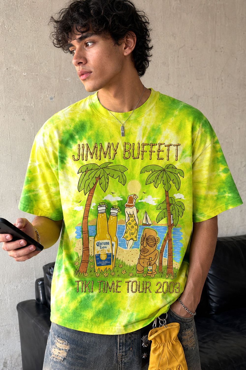 Vintage Jimmy Buffett Tiki Time Tour 2003 Shirt