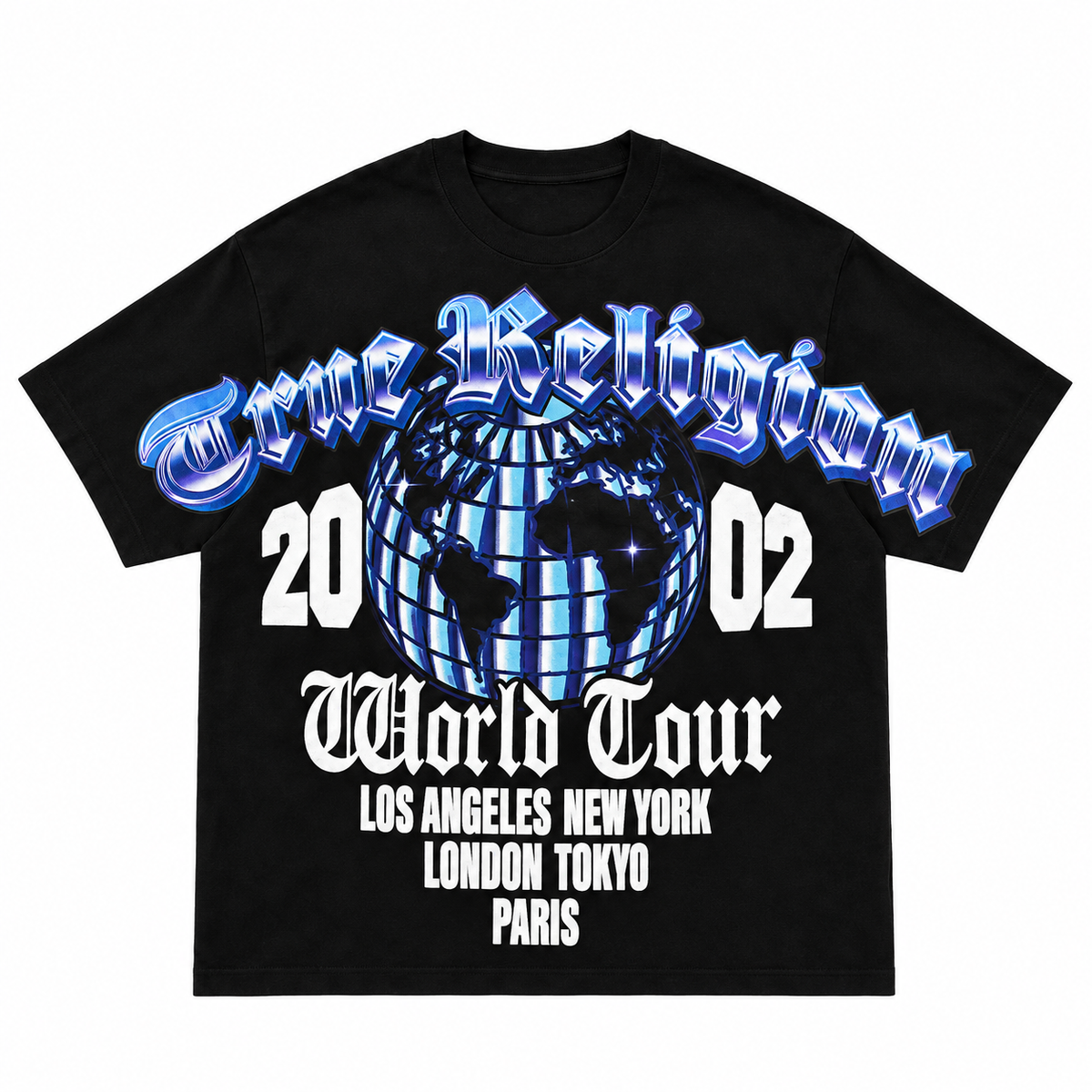 Vintage World Tour Graphic T-Shirt