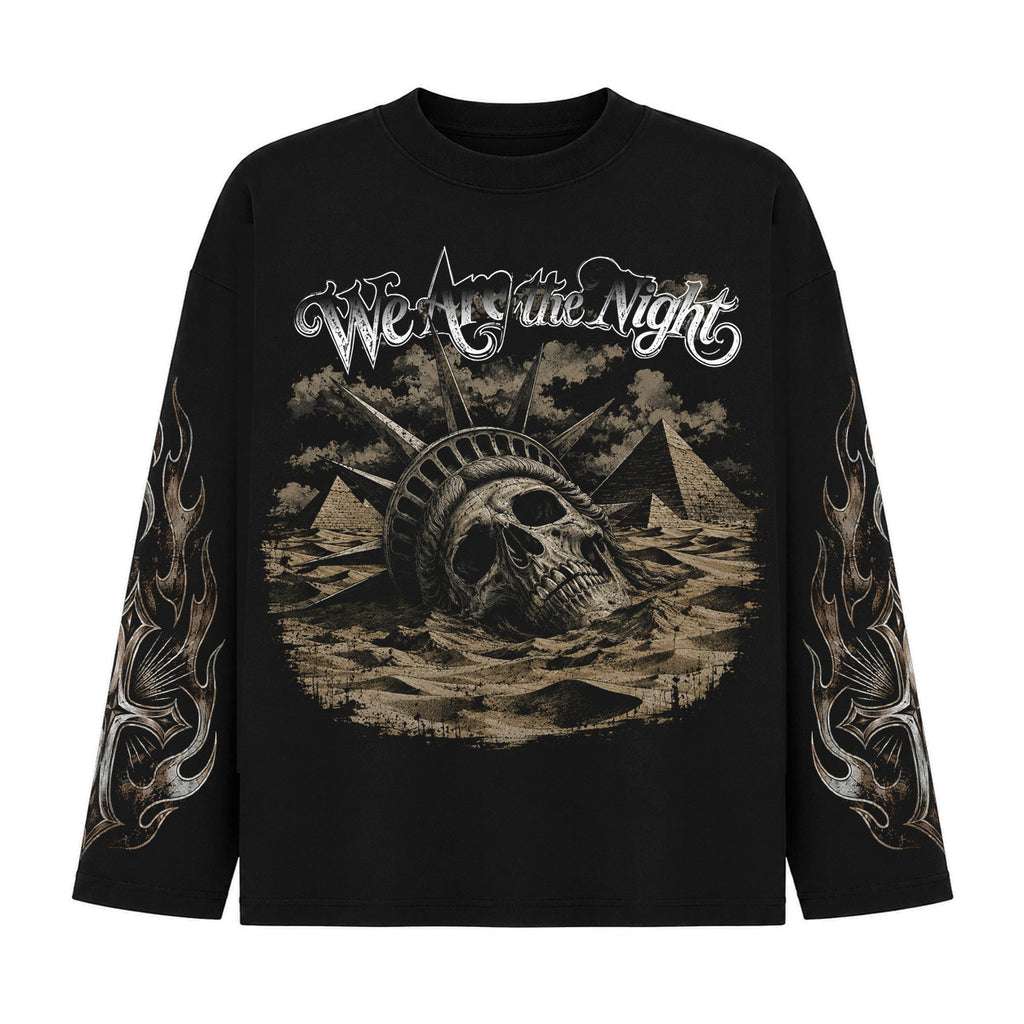 We Are The Night Skull Graphic Long Sleeve