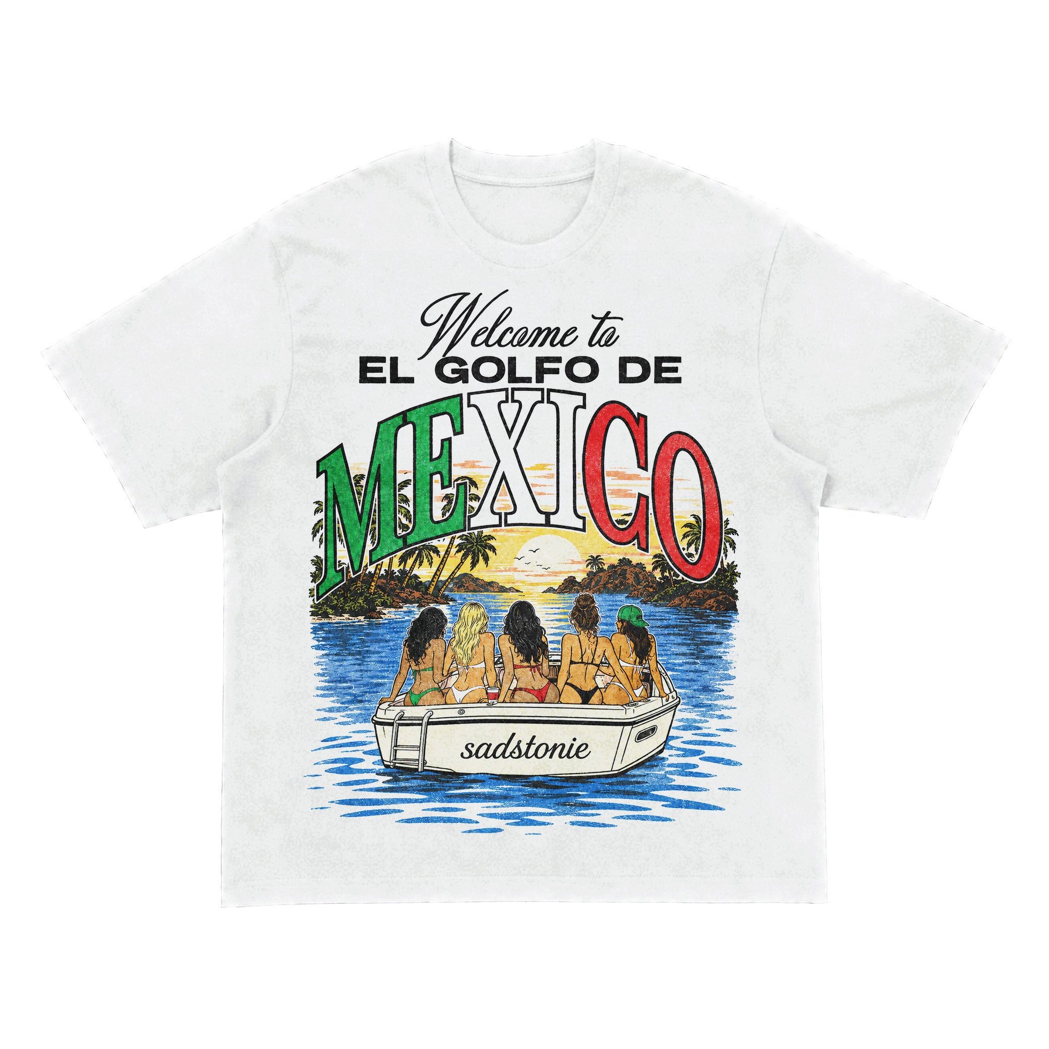Welcome to El Golfo de Mexico Vintage Tee