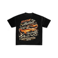 Vintage Muscle Car Ride the Asphalt Graphic Tee