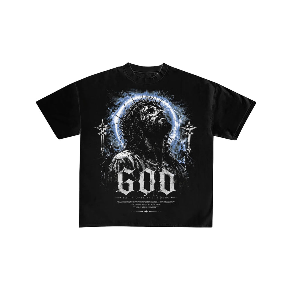 Faith Over Everything Jesus Graphic Tee