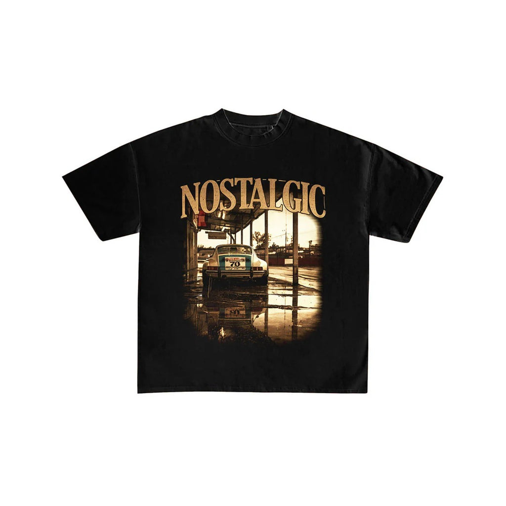 Nostalgic Porsche Vintage Graphic Tee