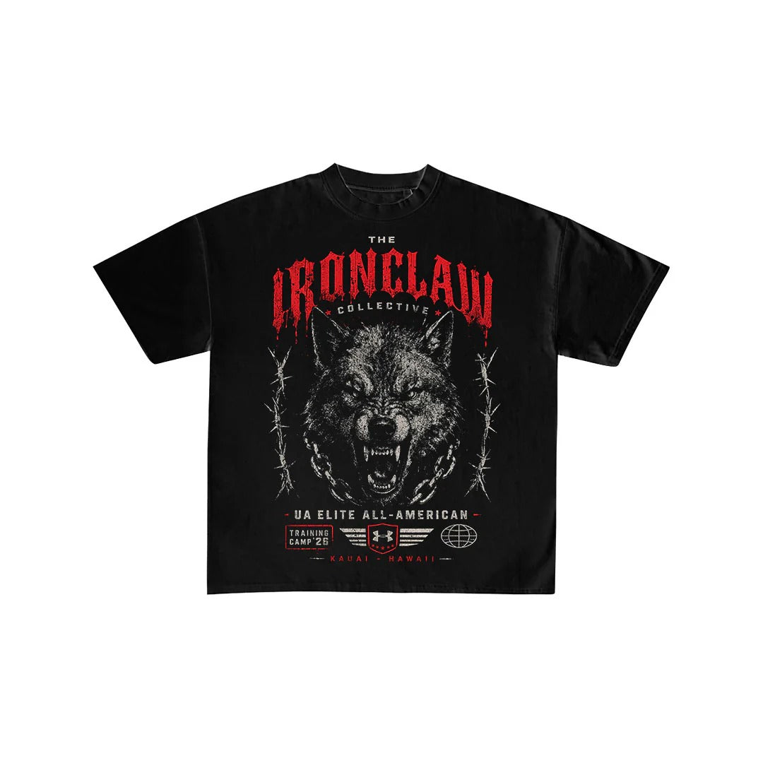 The Ironclaw Collective Wolf Graphic Tee