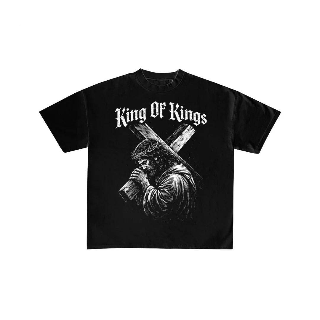 King of Kings Jesus Cross Graphic Tee
