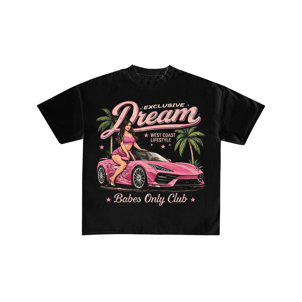 Exclusive Dream West Coast Lifestyle Graphic Tee