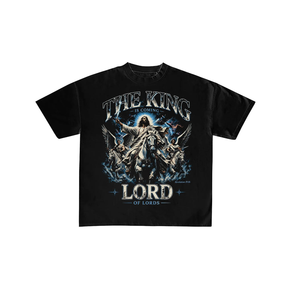 The King is Coming Christian Streetwear Tee