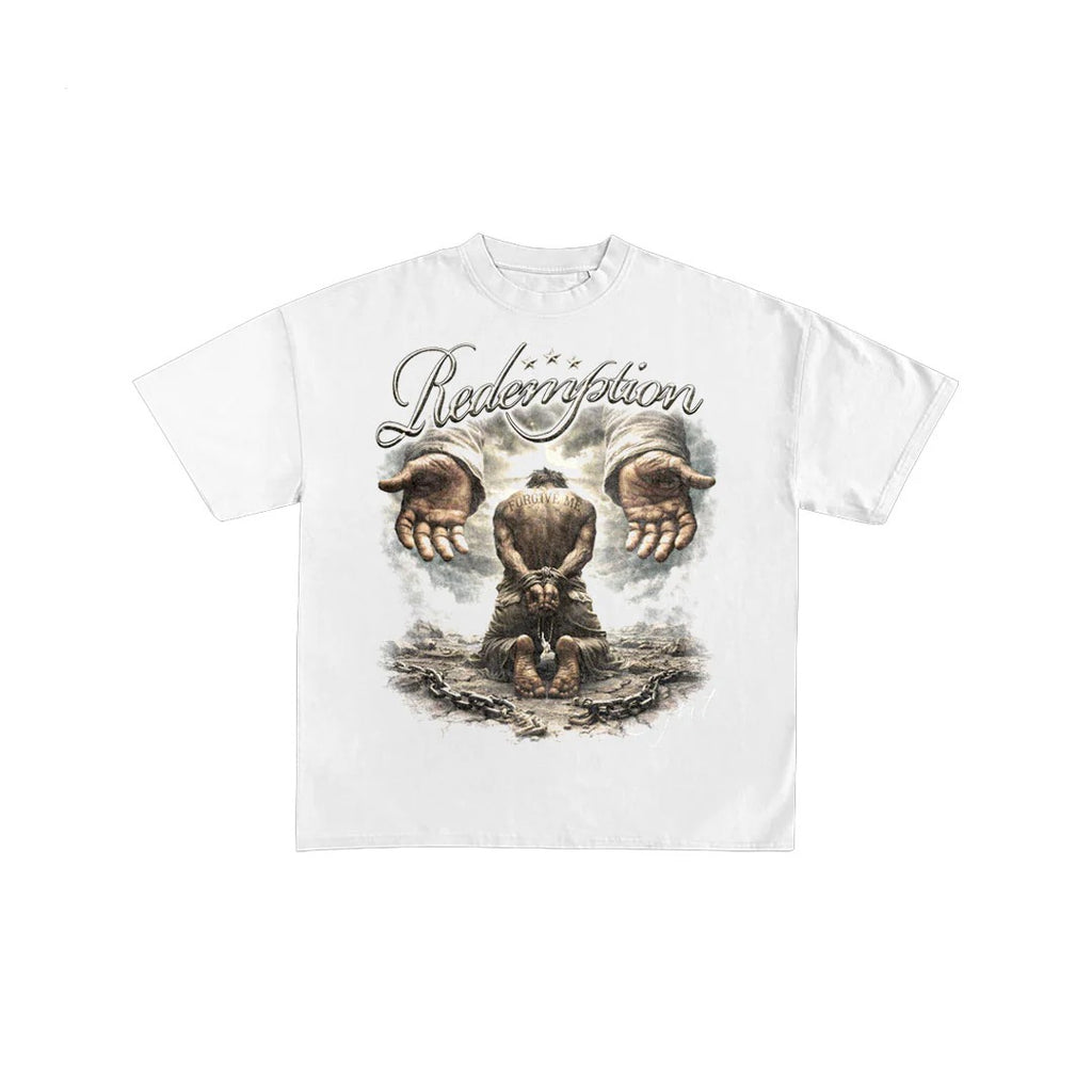 Redemption Graphic Oversized Streetwear T-Shirt