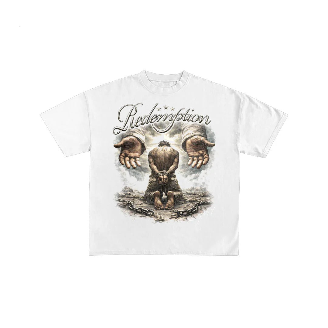 Redemption Graphic Oversized Streetwear T-Shirt