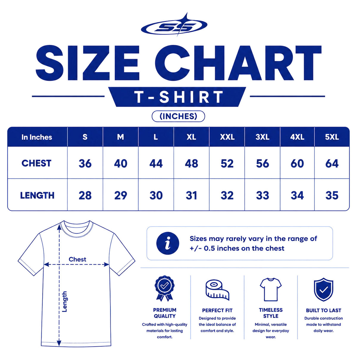 Bảng size